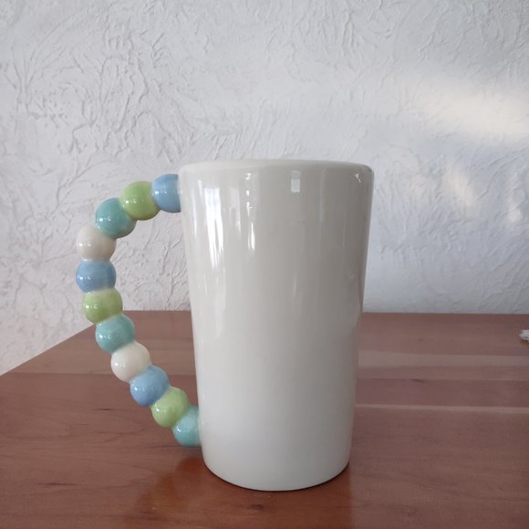 Cute Saying! Tall, Sandra Magsamen Mug in Pastel Colors - Picture 3 of 6